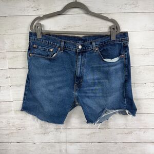 Levi's Cut-Off Denim Shorts